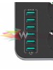 Ldnio (SΕ3631) Πολύπριζο  με 3 Πρίζες και 6 Υποδοχές USB, Μαύρο Εικόνα & Ήχος